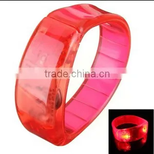 Light Glows Bracelet / Voice Control LED Wristbands / Flashing Led Wristbands thumbnail-4