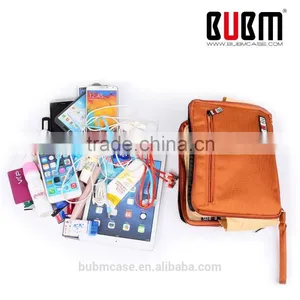 Orange Fahionable 9.7 Inch Tablet Case for Notebook Tablet Sleeve Pouch Portable Accessories Organizer thumbnail-1
