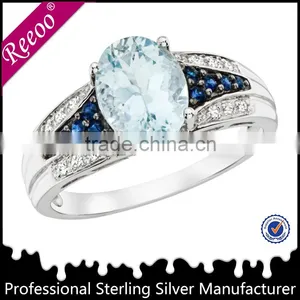 Jewelry Infinity Ring, Micro Pave Setting Silver Jewelry Ring thumbnail-1