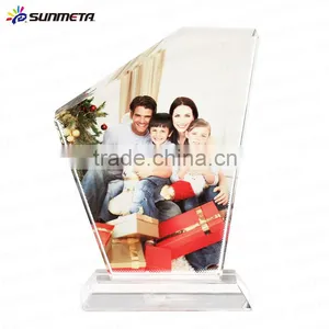 Promotional Modern Office Table Decoration Crystal Photo Personalized Photo Crystal thumbnail-1