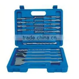 17pcs Electric Hammer Drill Bit and Chisel Set thumbnail-1