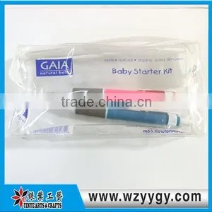 Transparent Clear PVC Pen Bag With Printing thumbnail-1