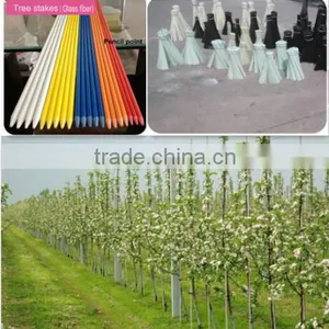Factory Direct Sale High Quality Fiberglass Strong Stakes for Climbing Plants thumbnail-1