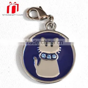 Diamante 3d Logo Zinc Alloy Metal Pet Tags,Diamond Dog Tags thumbnail-1