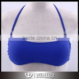 Monogrammed Solid Color Bandeau Tops thumbnail-3