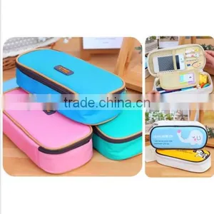 Hot Sell Fashion New Students Canvas Pencil Bag thumbnail-2