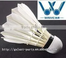Class A Natural Goose Feather OEM Badminton Tournament Shuttlecock (12-pk)-1 thumbnail-1
