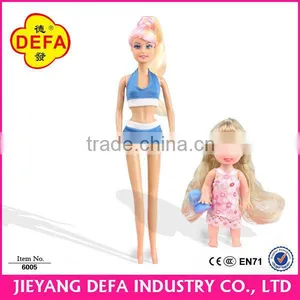 DEFA LUCY Summer Style in Beach 11.5 Inch Beautiful Bikini Girl Plastic Dolls thumbnail-1