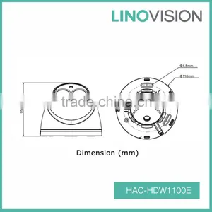 High Speed 1MP Water-proof 720P Mini Dome HDCVI Camera With 60m Long IR thumbnail-2