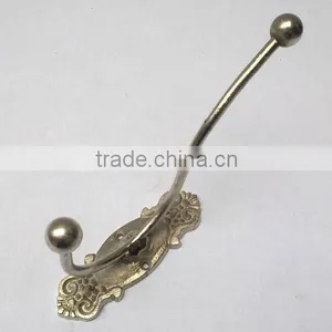 Cast Iron Hooks for Clothes With Nickel Plated thumbnail-1