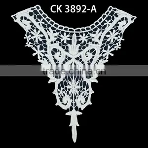 Factory Custom Women Cotton Fabric Crochet Lace Collar for Neck thumbnail-3
