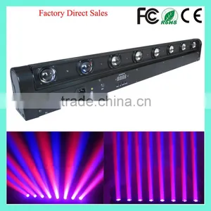 FORYOU Factory Price Sharp 8x12W 8 Heads RGBW 4 IN 1 Led Pixel Beam Moving Bar Light thumbnail-1