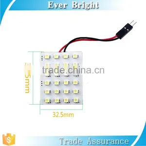 1210 24SMD Festoon Bulbs(C5W)/T10 Standard Sizes Panel Led Light thumbnail-2