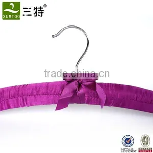 Low Price Hot Sale Padded Hanger Fabric Cotton Hanger thumbnail-3