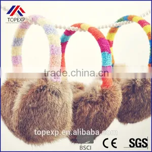 Fuzzy Earmuff Solid Color Warm Earmuff thumbnail-6