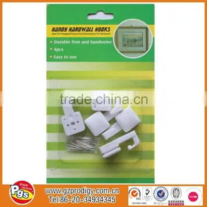 Plastic Heavy Duty Concrete Wall Hooks Hanging Plastic Picture Frame Wall Hanging Hooks thumbnail-2