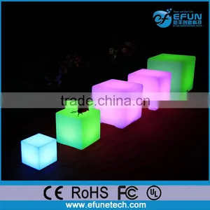 Rechargable Rgb Plastic Led Light Sitting Cubes,led Cube thumbnail-3
