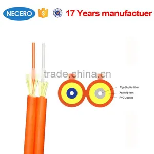 GJFJBV Single Mode Indoor Duplex Fiber Optic Cable for Patchcord Use thumbnail-1