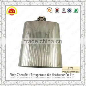 New Design Whiskey Hip Flask / Stainless Steel Copper Hip Flask thumbnail-1