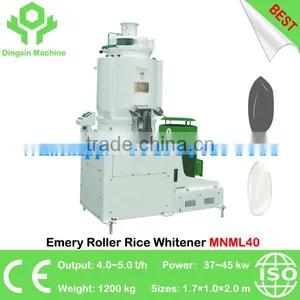 Good Quality Vertical Emery Roller Long Short Rice Whitener Whitening Machine MNML40 thumbnail-1