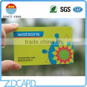 CMYK Printing Matte Plastic Pvc Card Manufaturer thumbnail-2