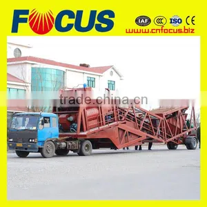 High Quality 75m3/H Self-Auto Mobile Concrete Batching Plant, Trailer Concrete Mixing Plant thumbnail-5