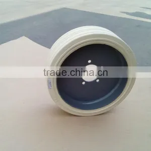China Wholesale JIG Genie Boom Scissor Lift Tire 16x5x12 Solid Tires 406x125 thumbnail-5