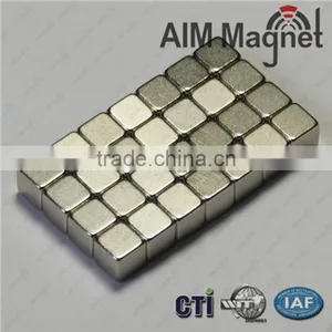 N52 3/8 " x 3/8 " x 3/8 " Block Neodymium Magnet thumbnail-5