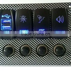 12V 8 Position Laser Engraved Rocker Switch Wiring thumbnail-1