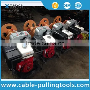 5 Ton HONDA Gasoline Engine Wire Rope Hoist Pulling Winch thumbnail-4