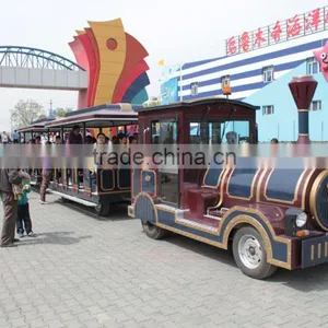Diesel Power Amusement Park Trackless Train thumbnail-6