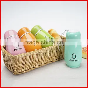 300ml Novelty Gifts Penguin Water Bottle Fashion Stainless Steel Vacuum Flask Kids Students Portable Water Bottle thumbnail-4