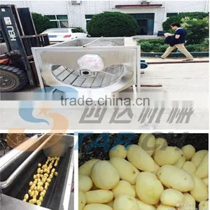 Petrol Type Full Automatic Potato Peeler for Hot Sale thumbnail-1