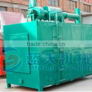 No Smoke Activated Rice Husk Charcoal Carbonization Furnace thumbnail-2