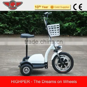 350W 36V 12Ah Zappy Three Wheel Electric Scooter (HP105E-A) thumbnail-1