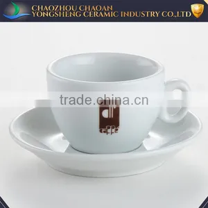 New Design Hotel Ceramic Cappucino Cup and Sauser for Sale thumbnail-1