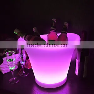 Hot Sale Plastic Led Ice Bucket for Bar Party thumbnail-1