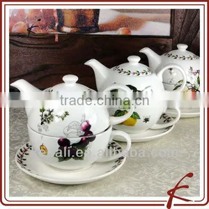 Hot Household Item Durable Ceramic Porcelain Coffee Tea Pot thumbnail-1