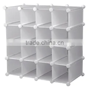 PP DIY Interlocking Shoe Organizer/Rack for 20 Pairs thumbnail-4