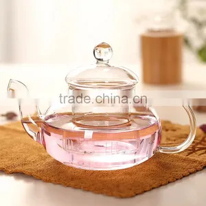 Glass Tea Pot With Glass Infuser Restaurant Tea Pots Personalized Tea Pots thumbnail-1