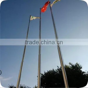 Flexible Electric Outdoor Stainless Steel FlagPole thumbnail-6