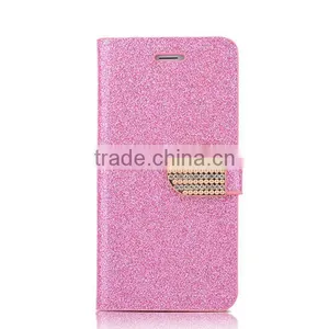 New Arrival Glitter Leather Case, Phone Case With Card Slot for IPhone6 6S thumbnail-2