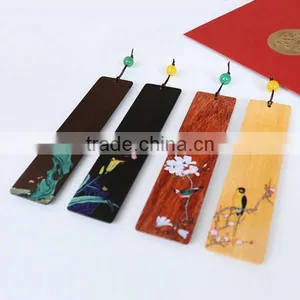 Natural Wooden Bookmark, Custom Handmade Wood Crafts Gift thumbnail-1