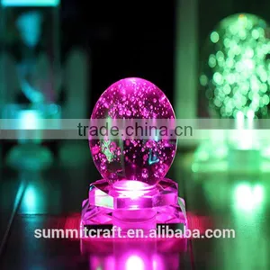 3d Laser Decorative Crystal Ball 100mm thumbnail-1