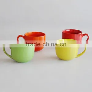 Ceramic Cheap Soup Mug Colorful Stoneware Soup Mug thumbnail-2