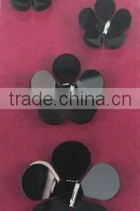 Black Flowers 3D Wall Decals for Kids thumbnail-1