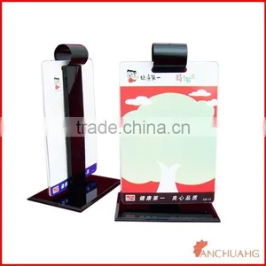 Acrylic Restaurant Dining Room Menu Holder Drink List thumbnail-1