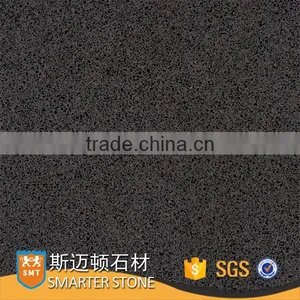 Black Emperador Artificial Stone Magic Black Stone Big Slab 1.8cm Thickness thumbnail-2