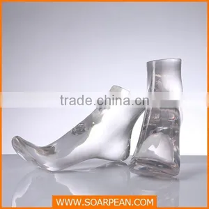 Transparent Fiberglass Mannequin Leg thumbnail-1