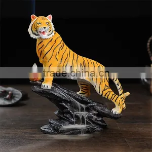 Domineering Tiger Backflow Incense Burner For Home Decor thumbnail-1